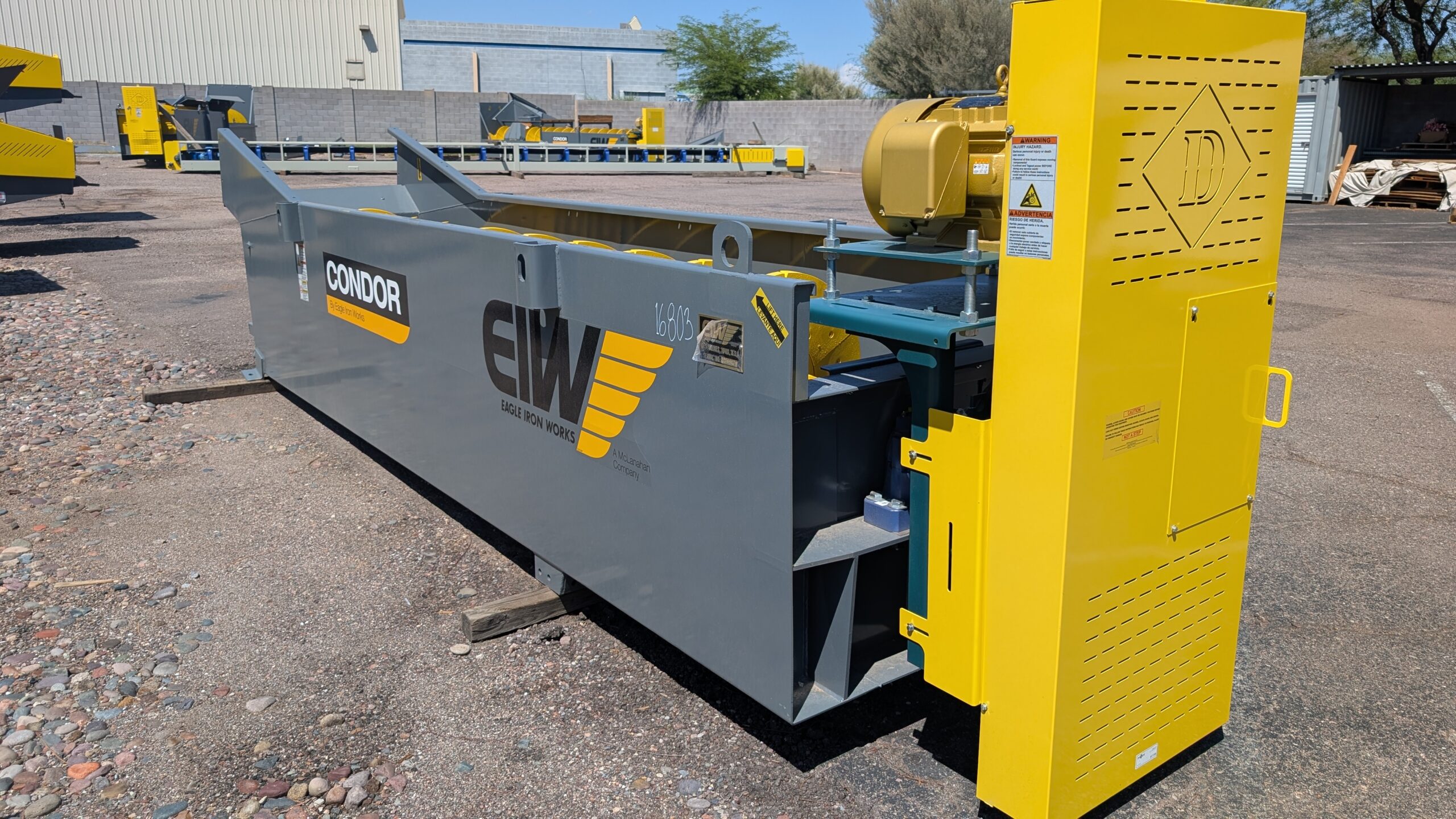 EIW 36" x 18' Single Screw Coarse Material Washer - Image 3