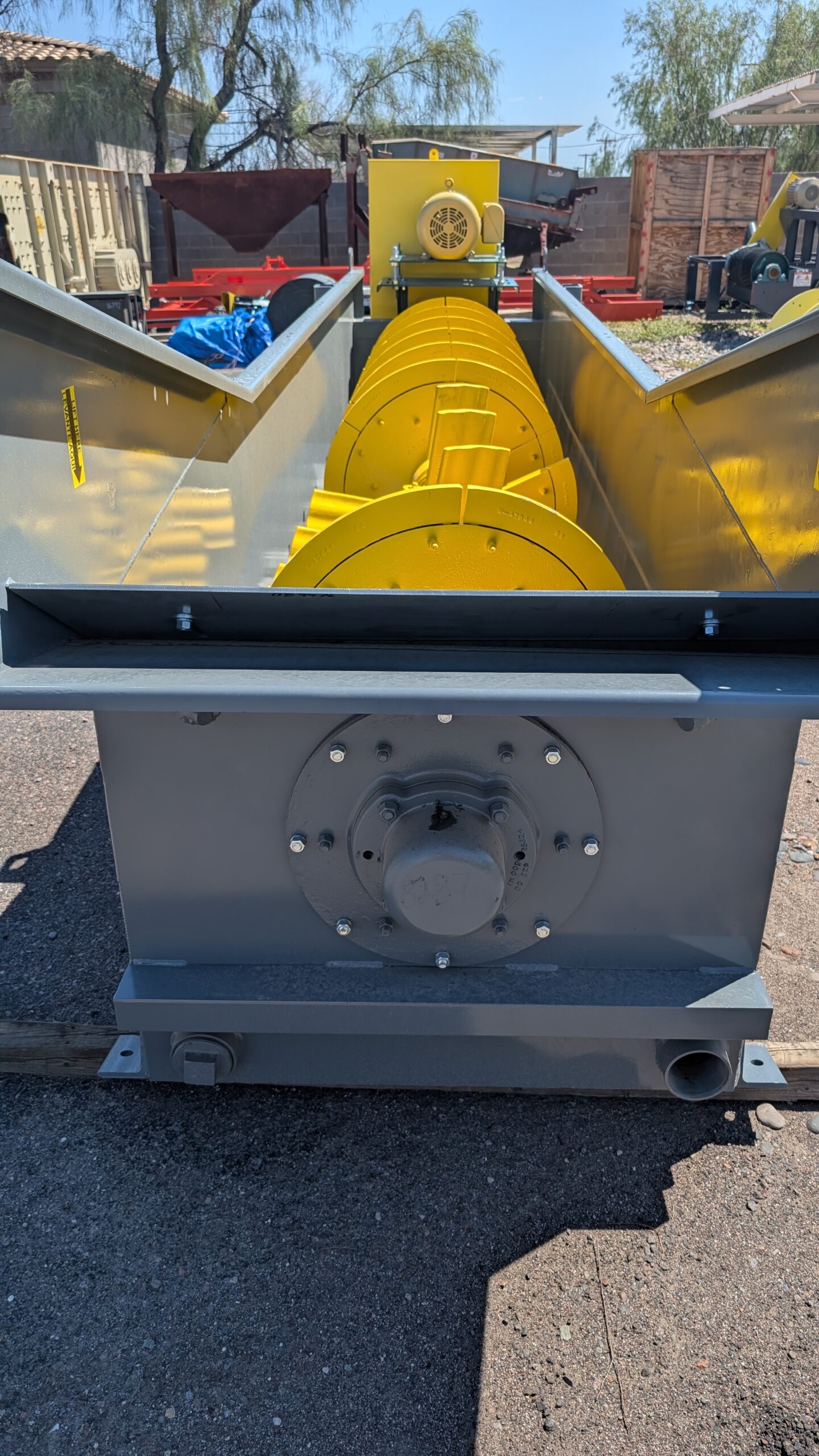 EIW 36" x 18' Single Screw Coarse Material Washer - Image 2