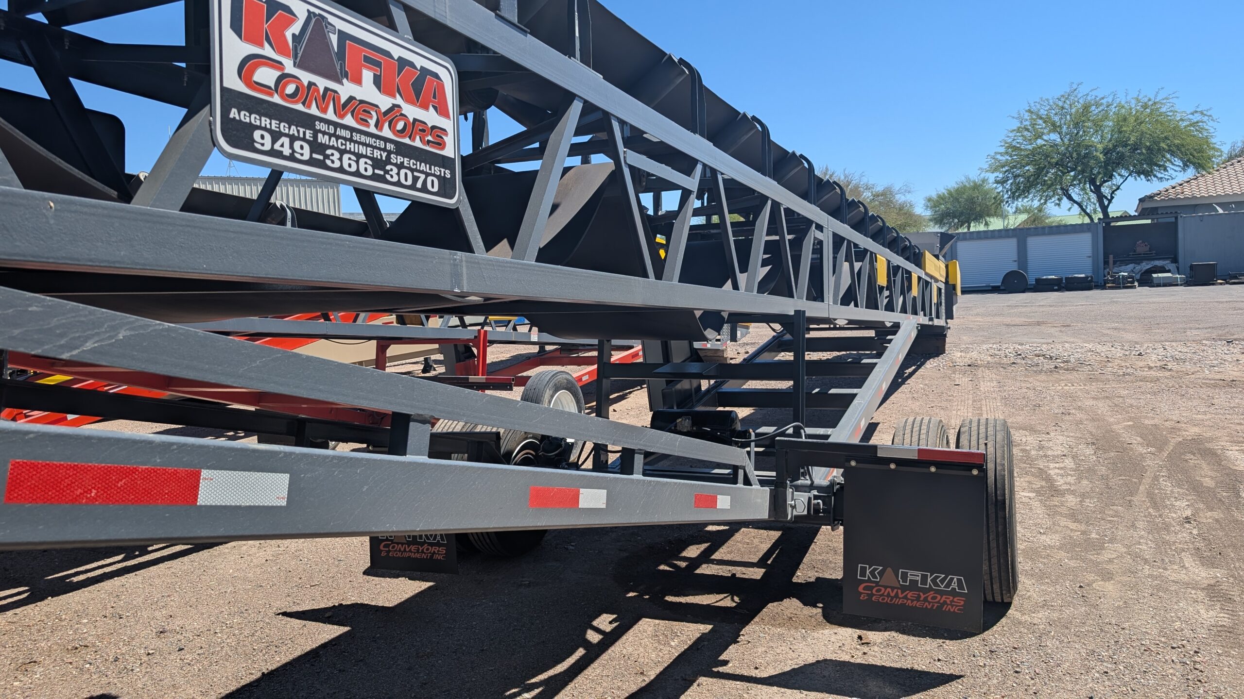 KAFKA 36" x 80' RADIAL STACKER - Image 3
