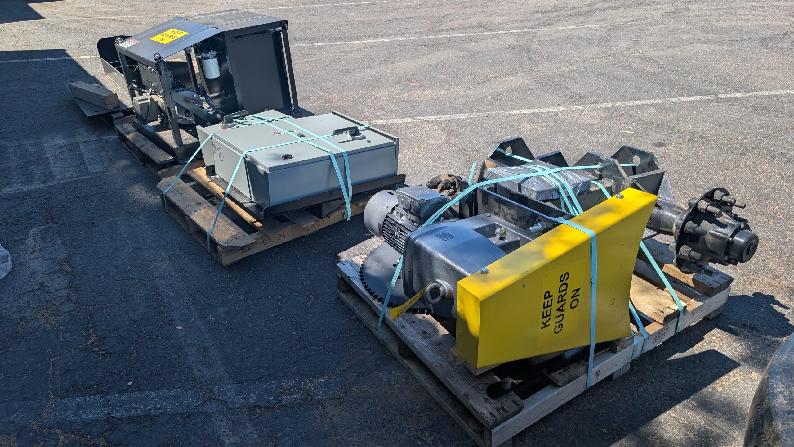 KAFKA 36" x 100' IN PIT RADIAL STACKER - Image 9