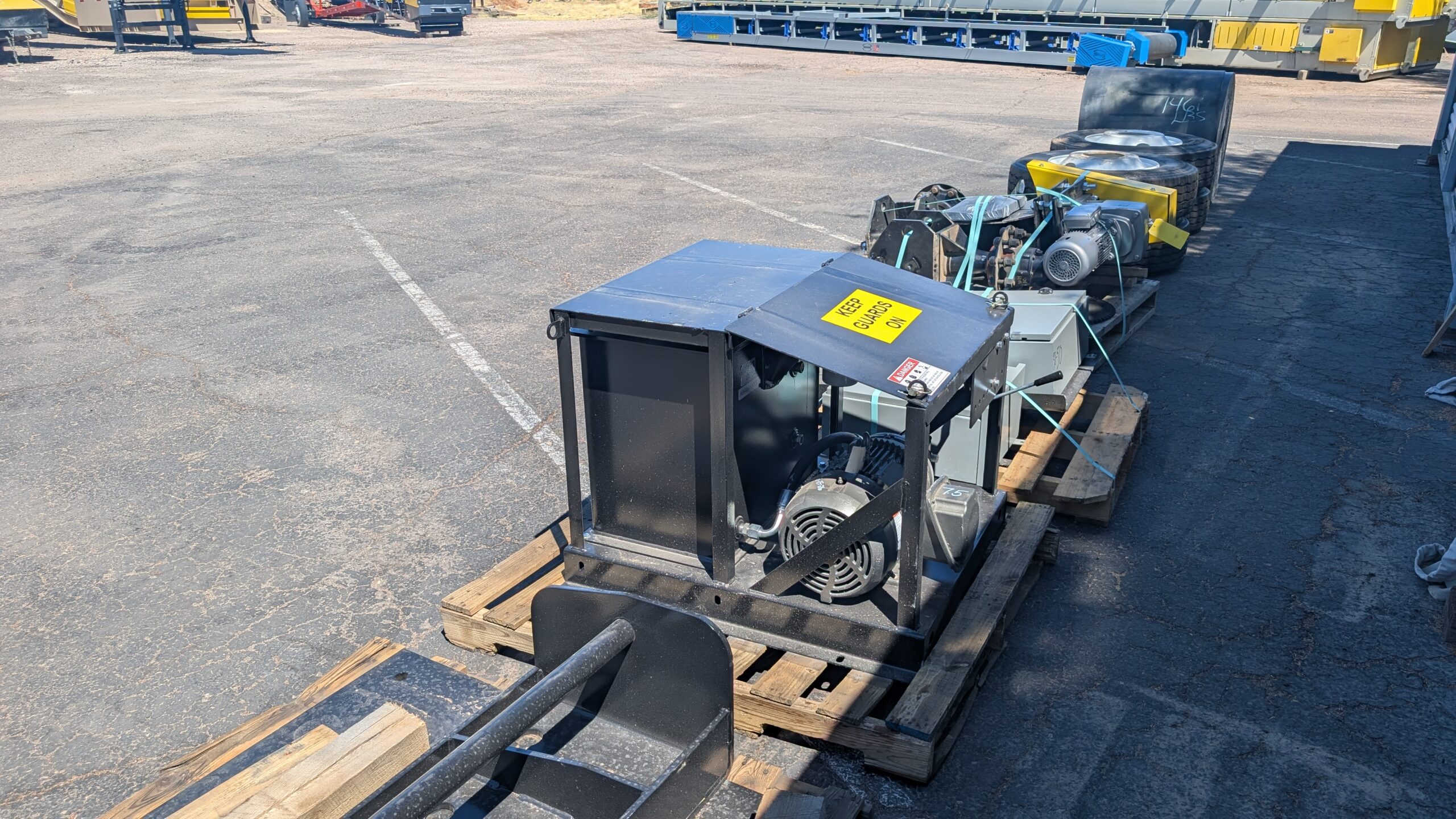 KAFKA 36" x 100' IN PIT RADIAL STACKER - Image 2