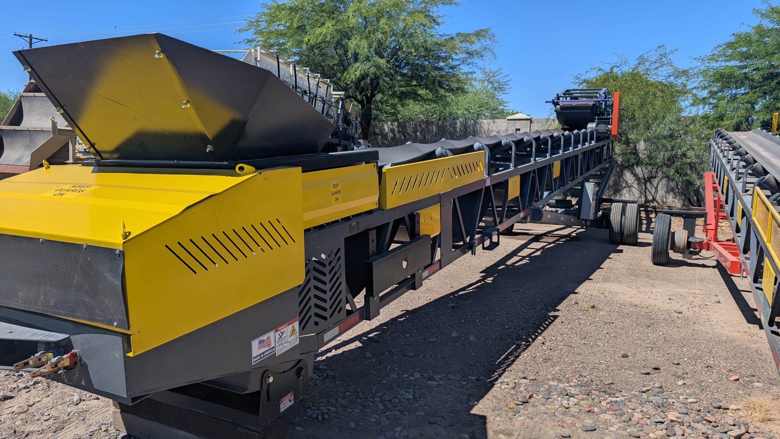 KAFKA 36" x 80' RADIAL STACKER